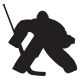 Magnet - Decal - Goalie